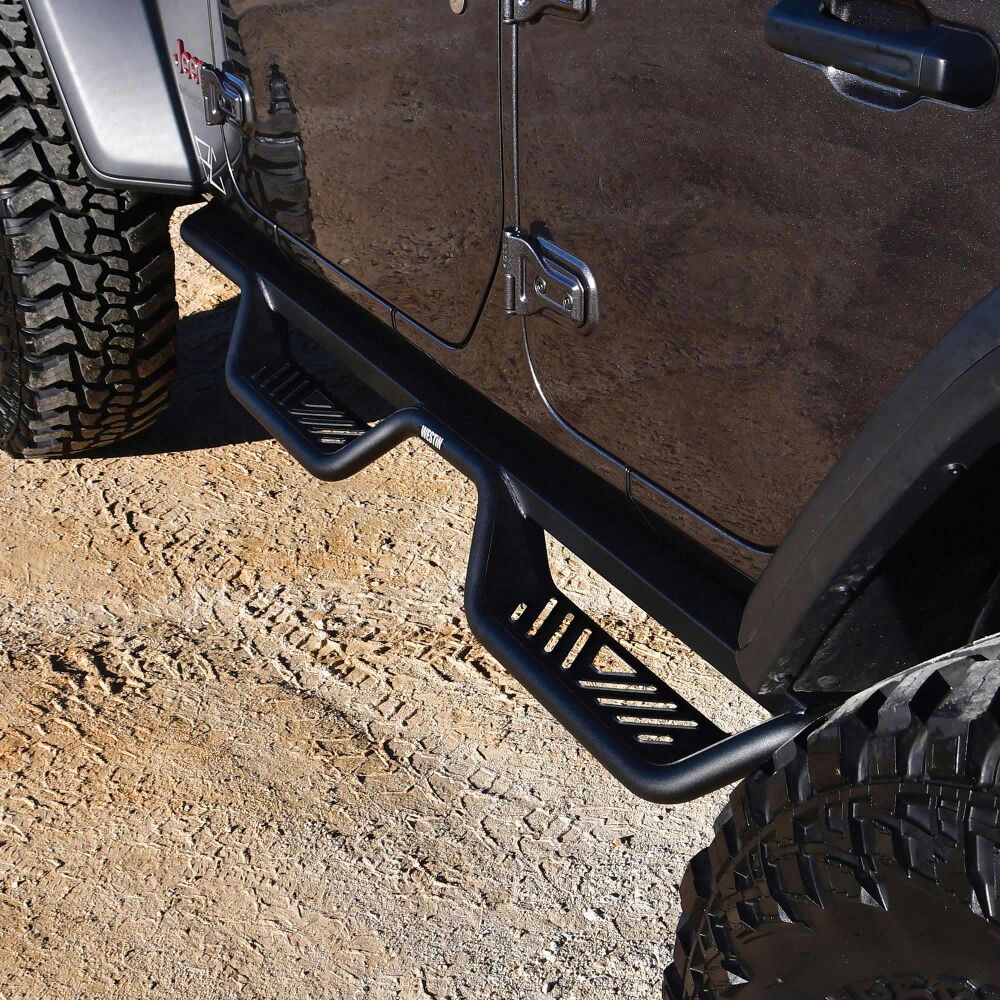 Westin Outlaw Drop Nerf Step Bars A&A Toppers
